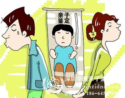 夫妻亲子鉴定漫画图